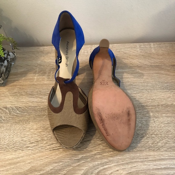 ALEXANDRE BIRMAN T STRAP SANDALS - Picture 2 of 4